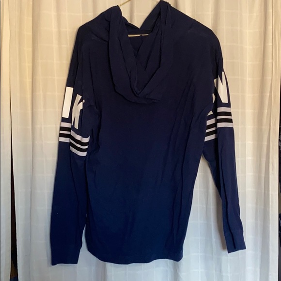 PINK navy blue hoodie - Picture 5 of 5